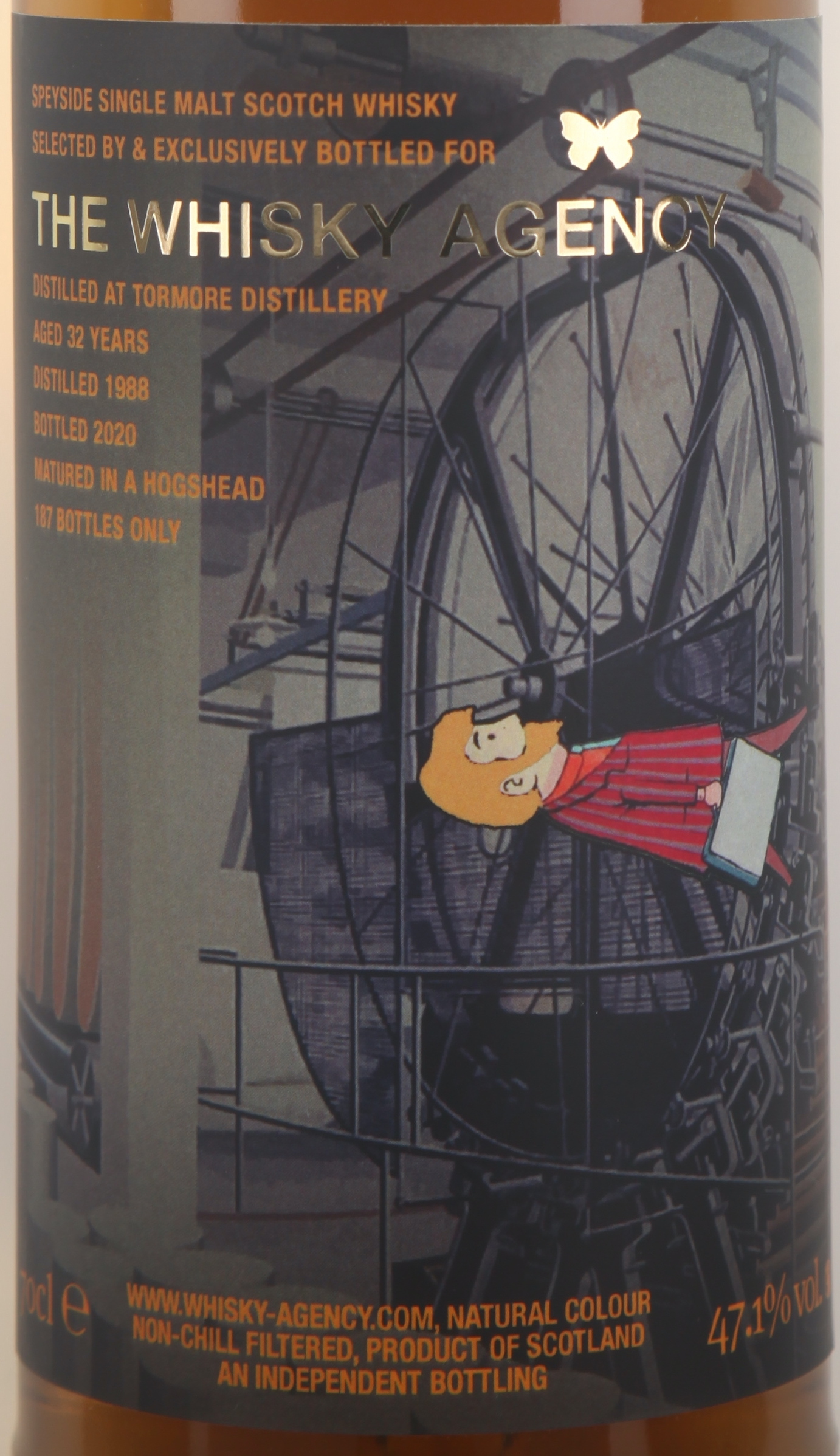 Tormore 1988 32YO 47.1% The Whisky Agency 2020 Winter Release