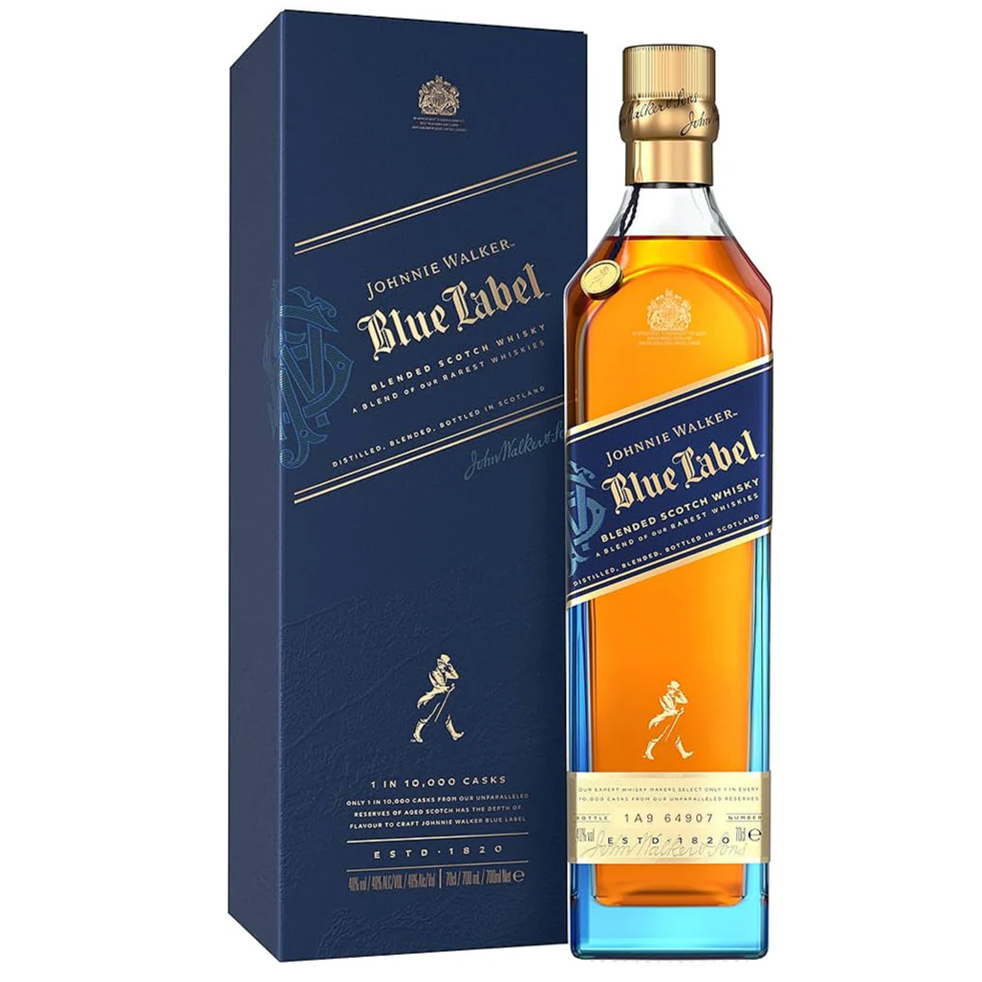 約翰走路 藍牌 調和威士忌 700mL (新版禮盒)