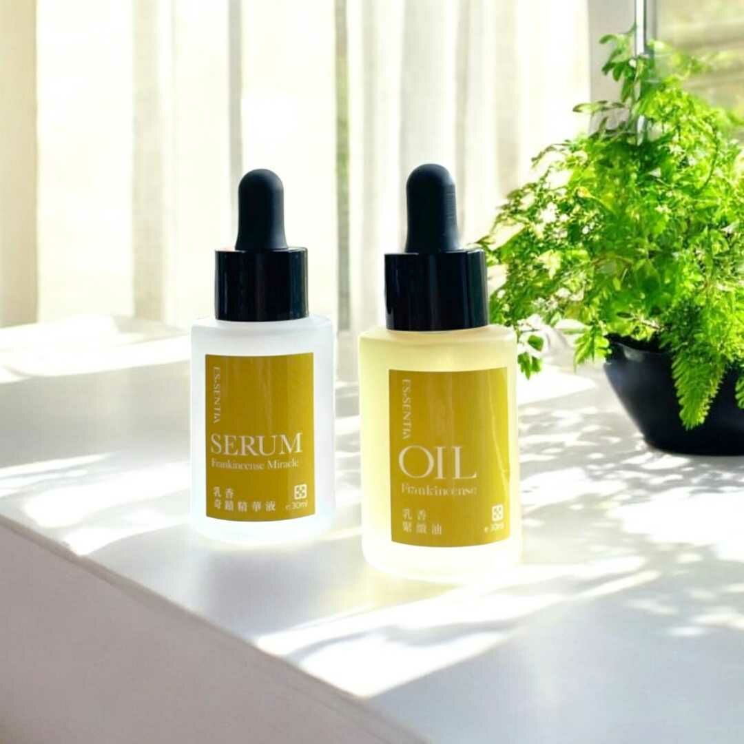 Essentia「荷包蛋保養組」是專為荷包蛋保養法設計的組合，讓你輕鬆調整油水比例，滿足不同護膚需求。
