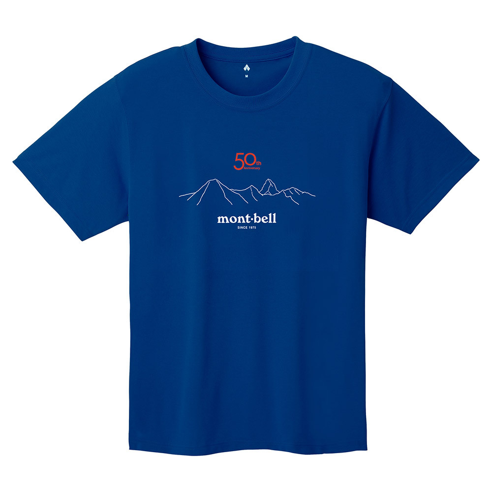 Montbell Wickron Tee Summit 50th 透氣快乾 T-Shirt 1114003 50週年限定版