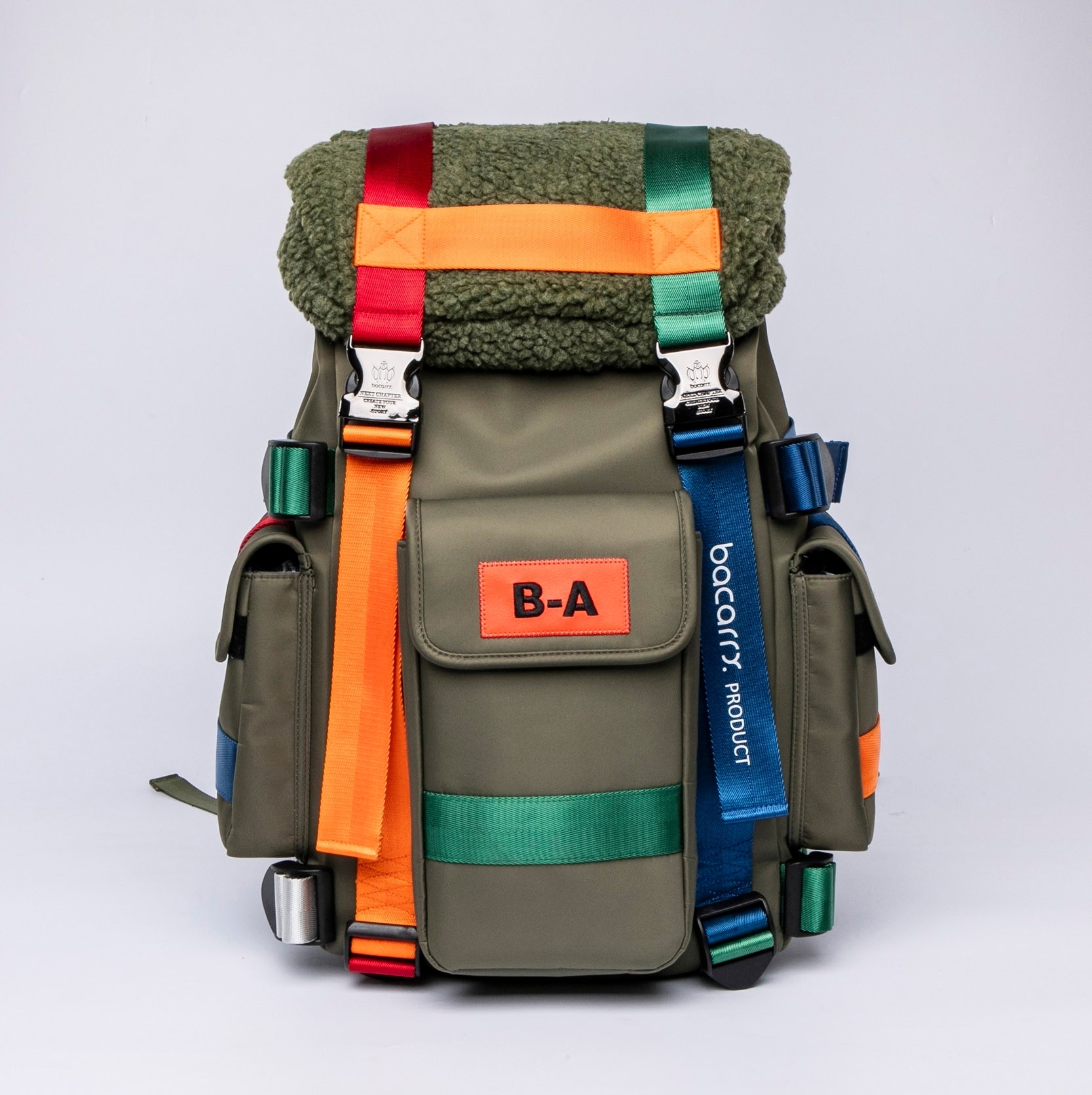 【 Bacarry | Burano 彩色島包 - 湖面綠 】