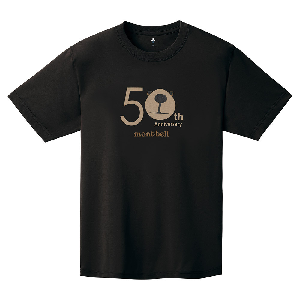 Montbell Wickron Tee Monta Bear 50th 透氣快乾 T-Shirt 1114006 50週年限定版