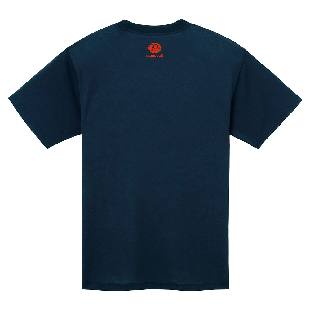 Montbell Wickron Tee Logo 50th 透氣快乾 T-Shirt 1114002 50週年限定版