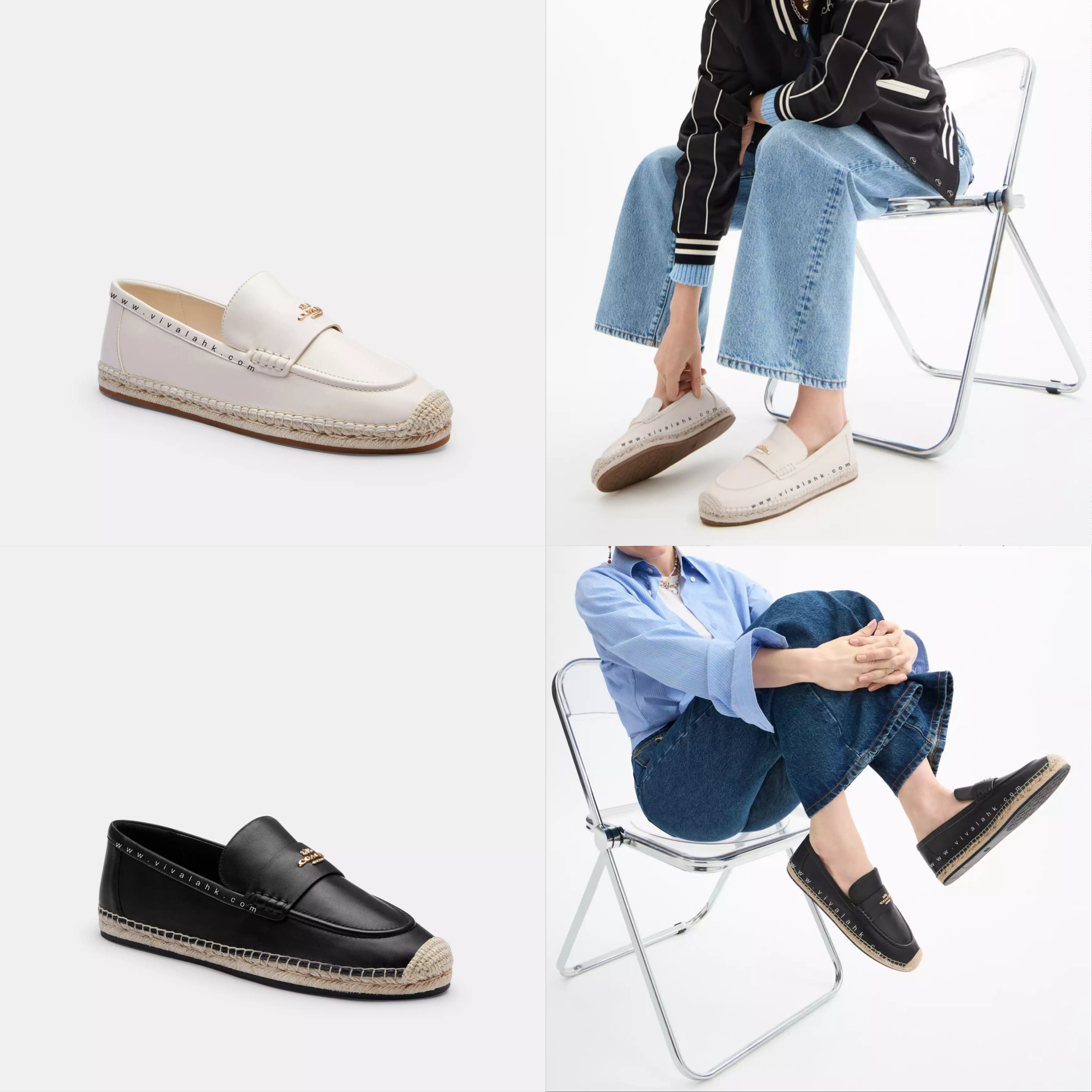 Coach - 皮款草鞋 (CAP49)