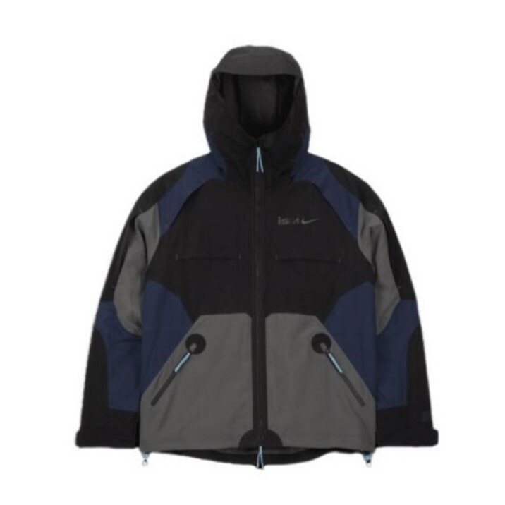 Nike ISPA Jacket 外套 黑灰藍 FB2370-010