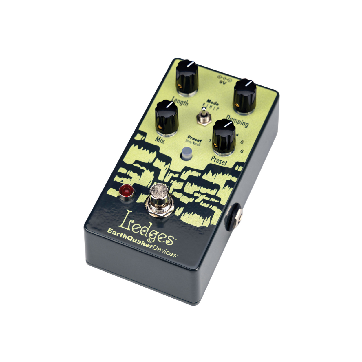 EarthQuaker Devices Ledges Tri-Dimensional Reverberation 效果器