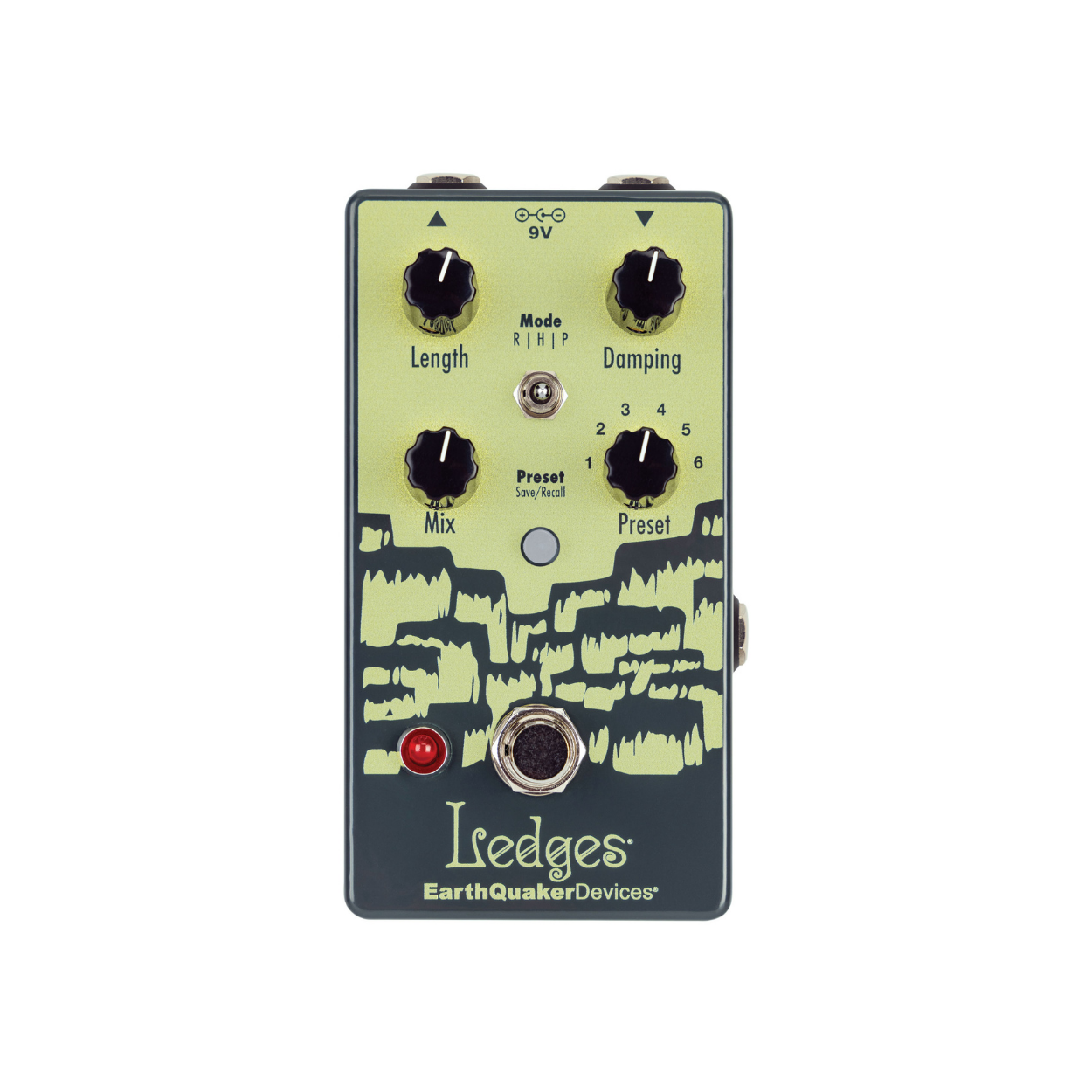 EarthQuaker Devices Ledges Tri-Dimensional Reverberation 效果器