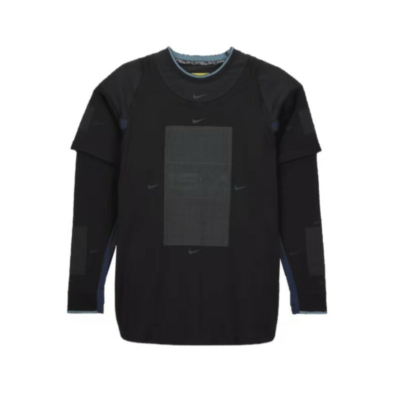 Nike ISPA Long Sleeve T-Shirt Black 兩件式 黑色 FB2706-010