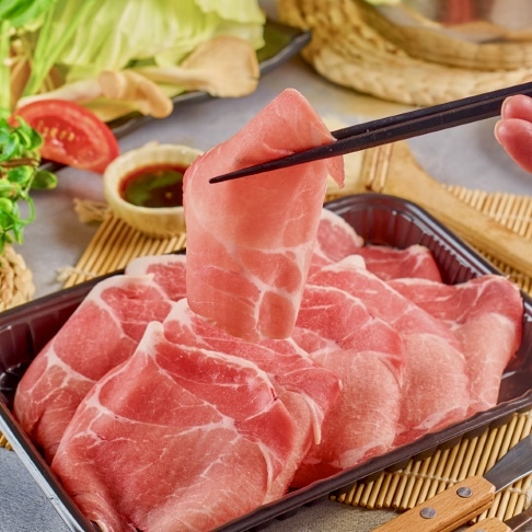 【富崎】豬梅花火鍋片 (1kg/盒)