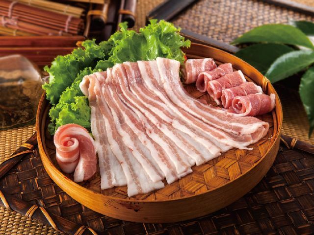 【富崎】0.2厚去皮五花豬A級 (1kg/1盒)