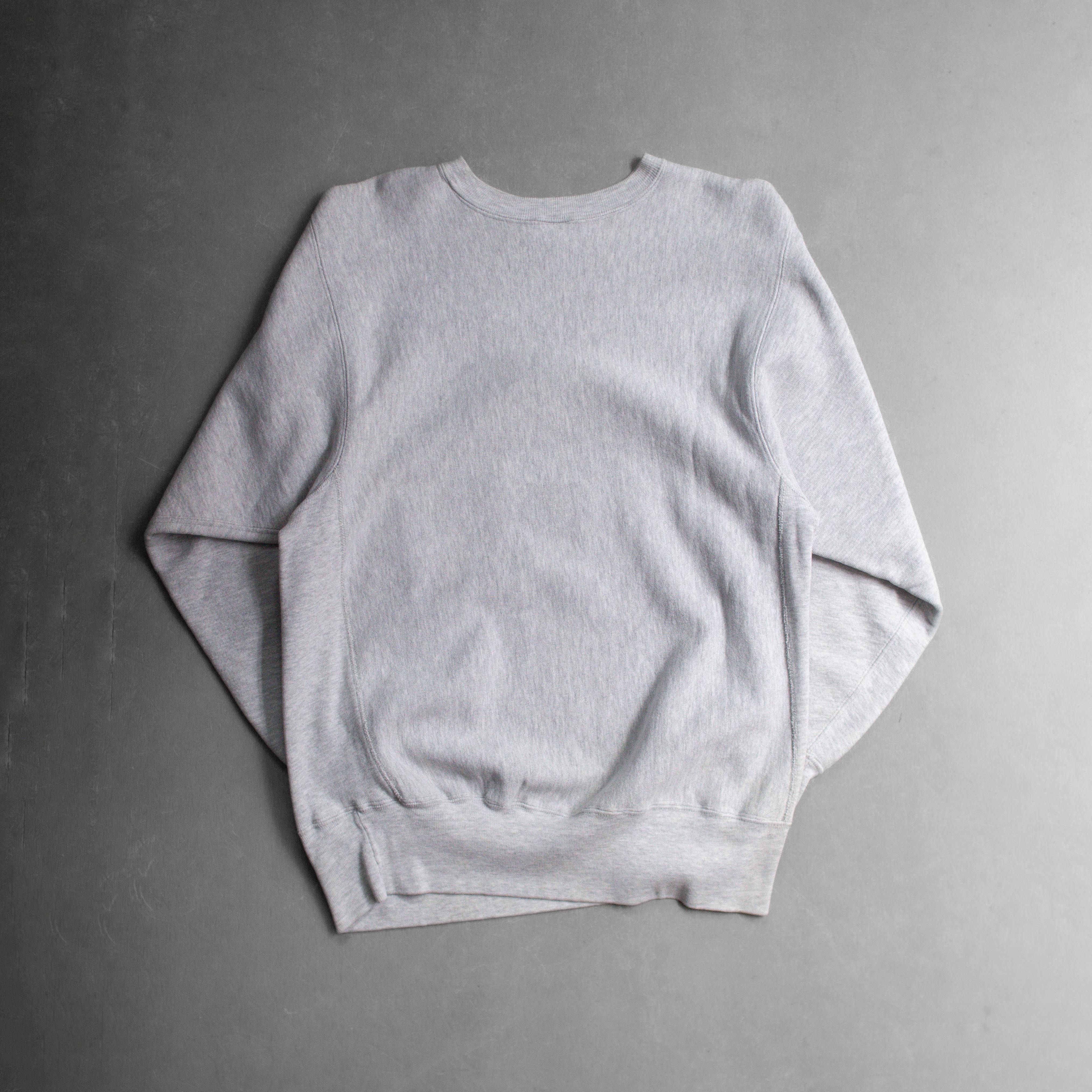 90S CHAMPION REVERSE WEAVE SWEATSHIRT 美國製 木工公司 灰色 大學T