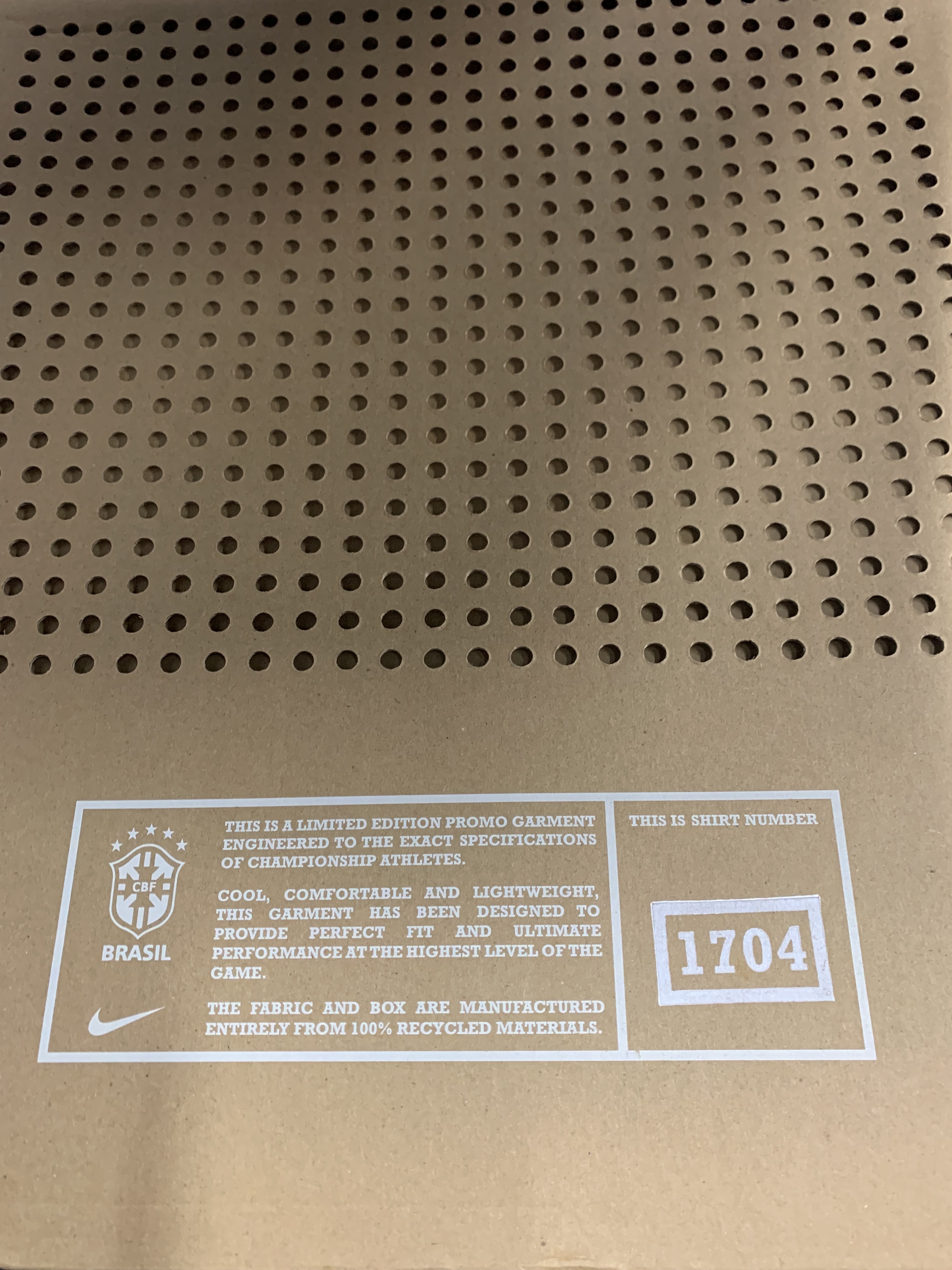 2010 Brazil Authentic Limited Home Shirt Boxset