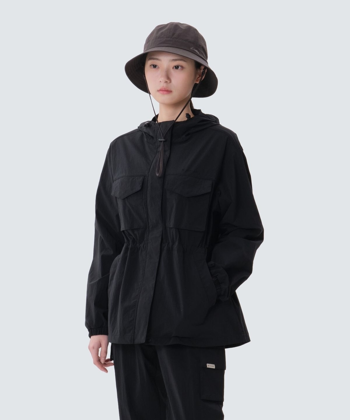 【代購】now Peak 雪諾必克 女 Root Middle Length 口袋 連帽 風衣 外套 S25MWRWB67