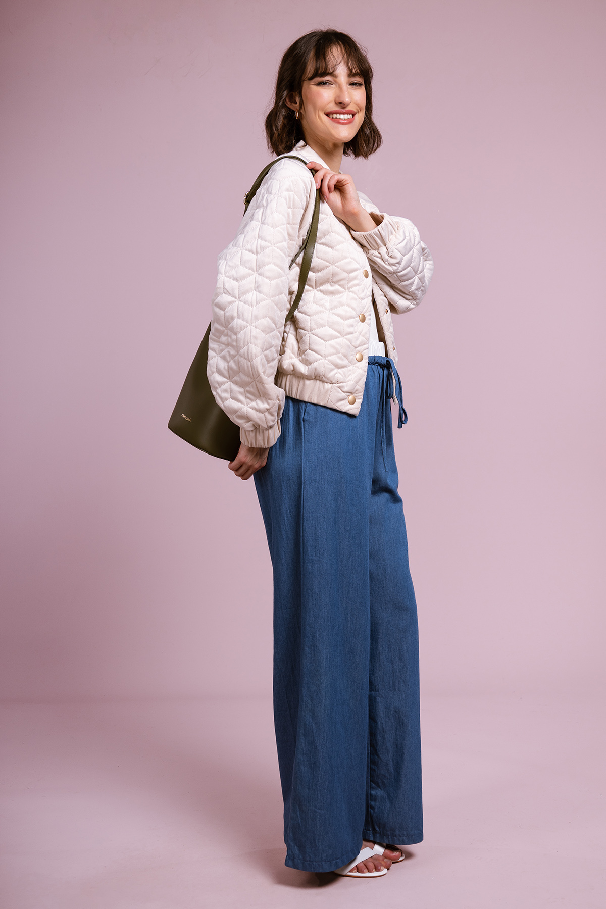 Cherry Paris Leather NITA 4171 Kaki 卡其綠