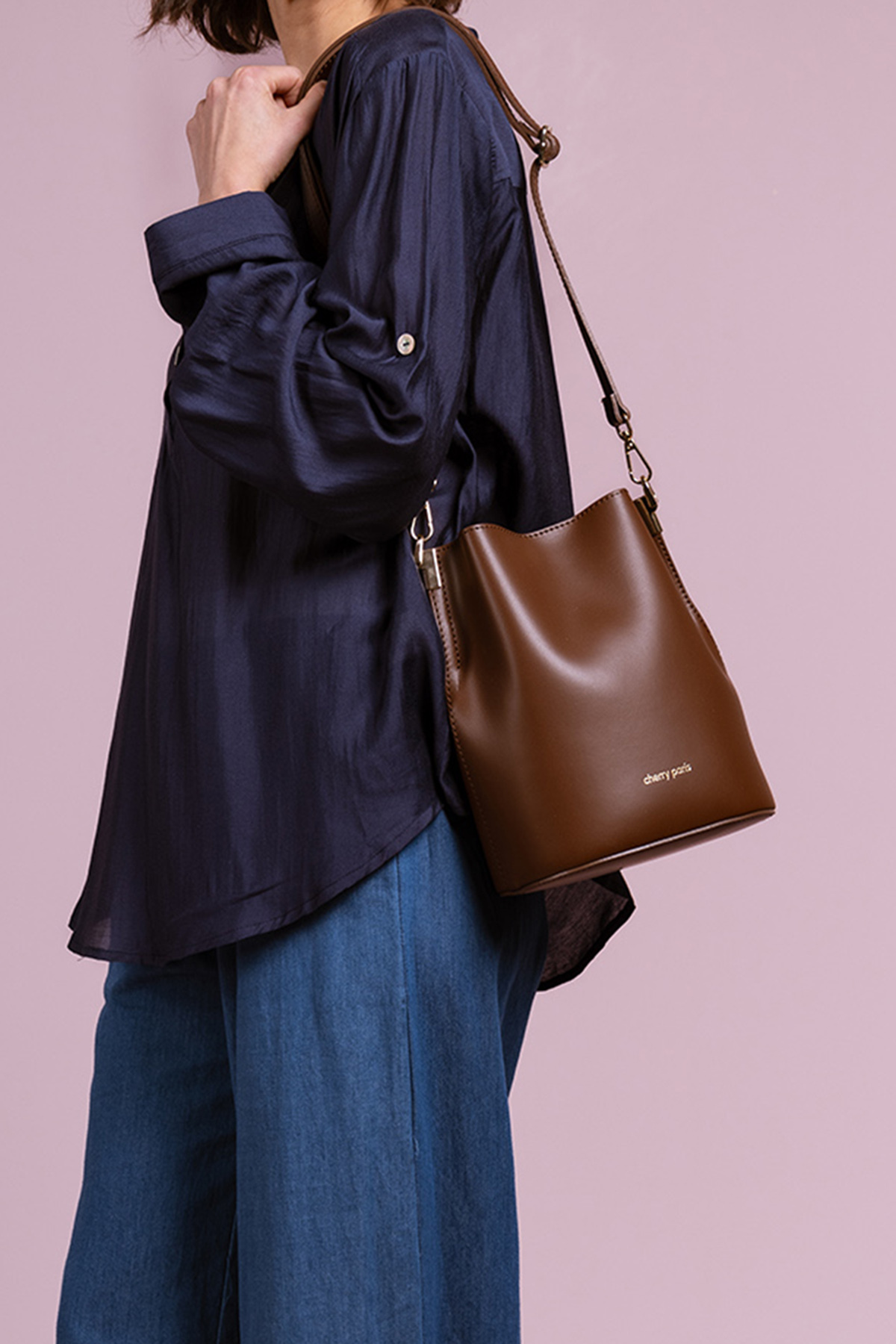 Cherry Paris Leather NITA 4171 Marron 深啡色