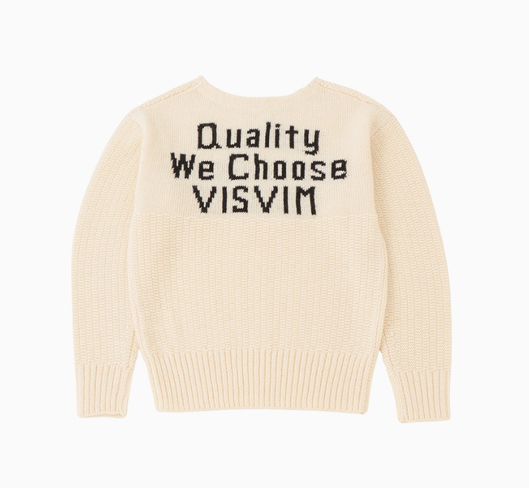 LAST PCS: VISVIM BOATNECK KNIT - PRE ORDER ITEM (預訂中)