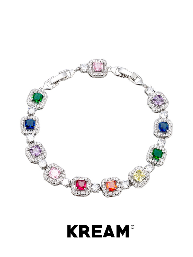 KREAM 彩色 蜜糖 鋯石 手鍊