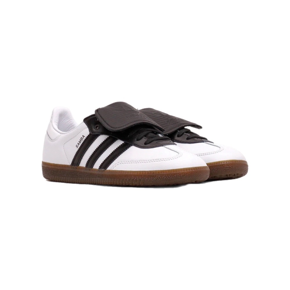 ADIDAS SAMBA LT "WHITE BLACK" 白黑 大鞋舌 休閒鞋 JI3199/預購