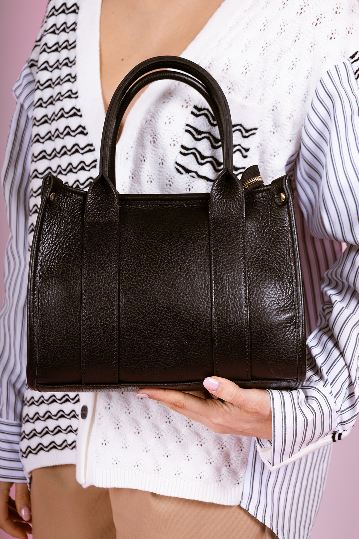 Cherry Paris Leather Baya - 4168 Noir 黑色