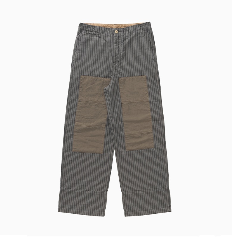 RE-STOCK: VISVIM 2025 S/S EX WIDE CHINO PANTS STRIPE - PRE ORDER ITEM (預訂中)
