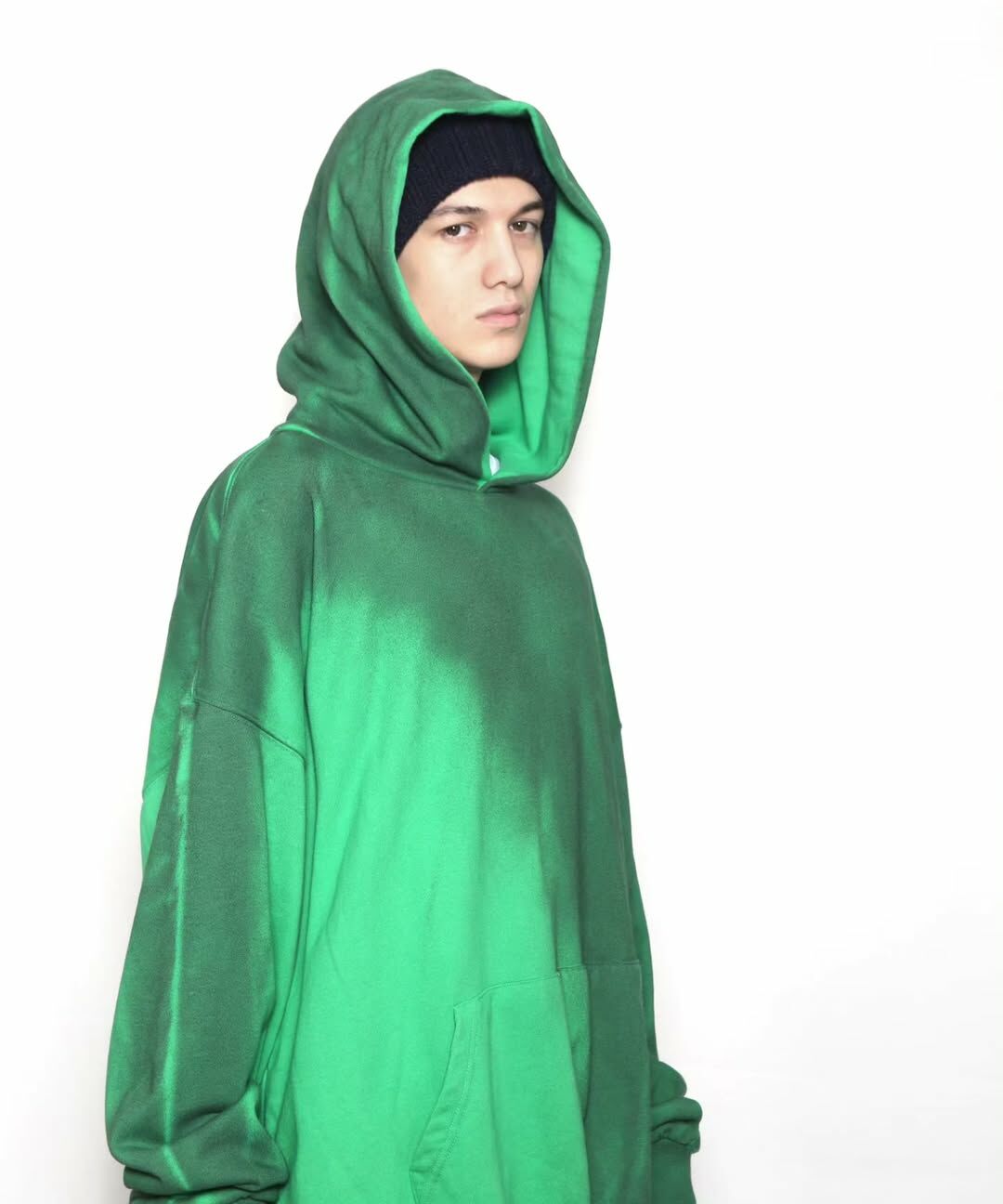 水洗暈染連帽衫