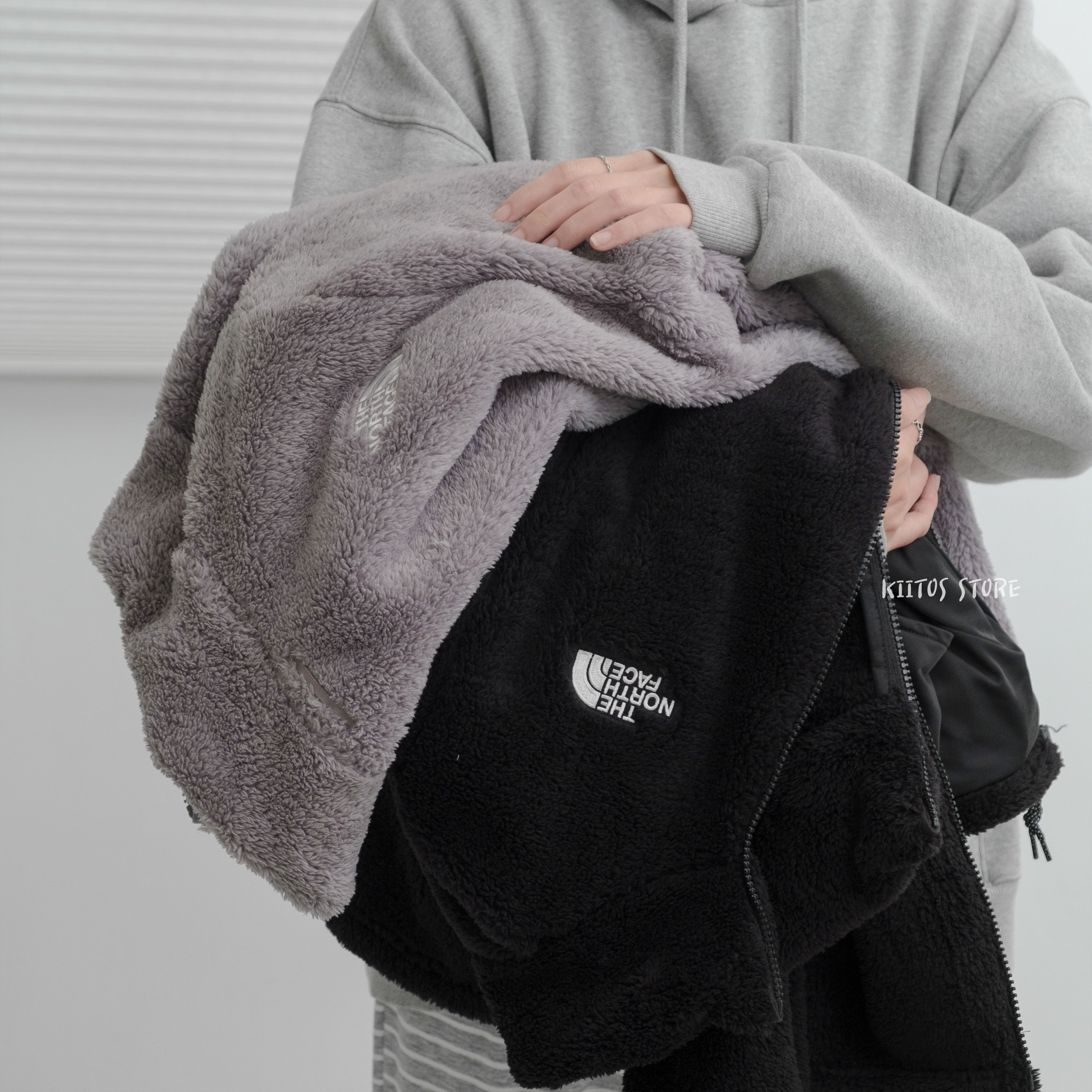 現貨 The North Face 北臉 Comfy Alpha Fleece Zip Up 抓絨 毛毛 保暖 外套 NJ4FQ50