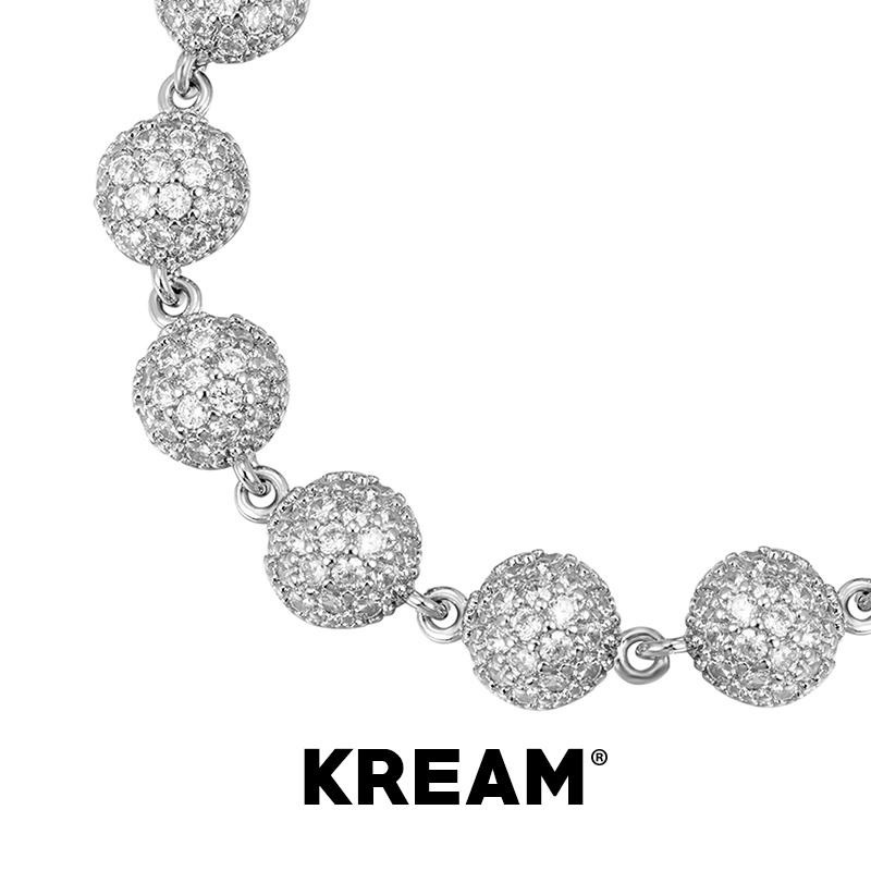 KREAM 滿鑽 圓球 鋯石 手鍊