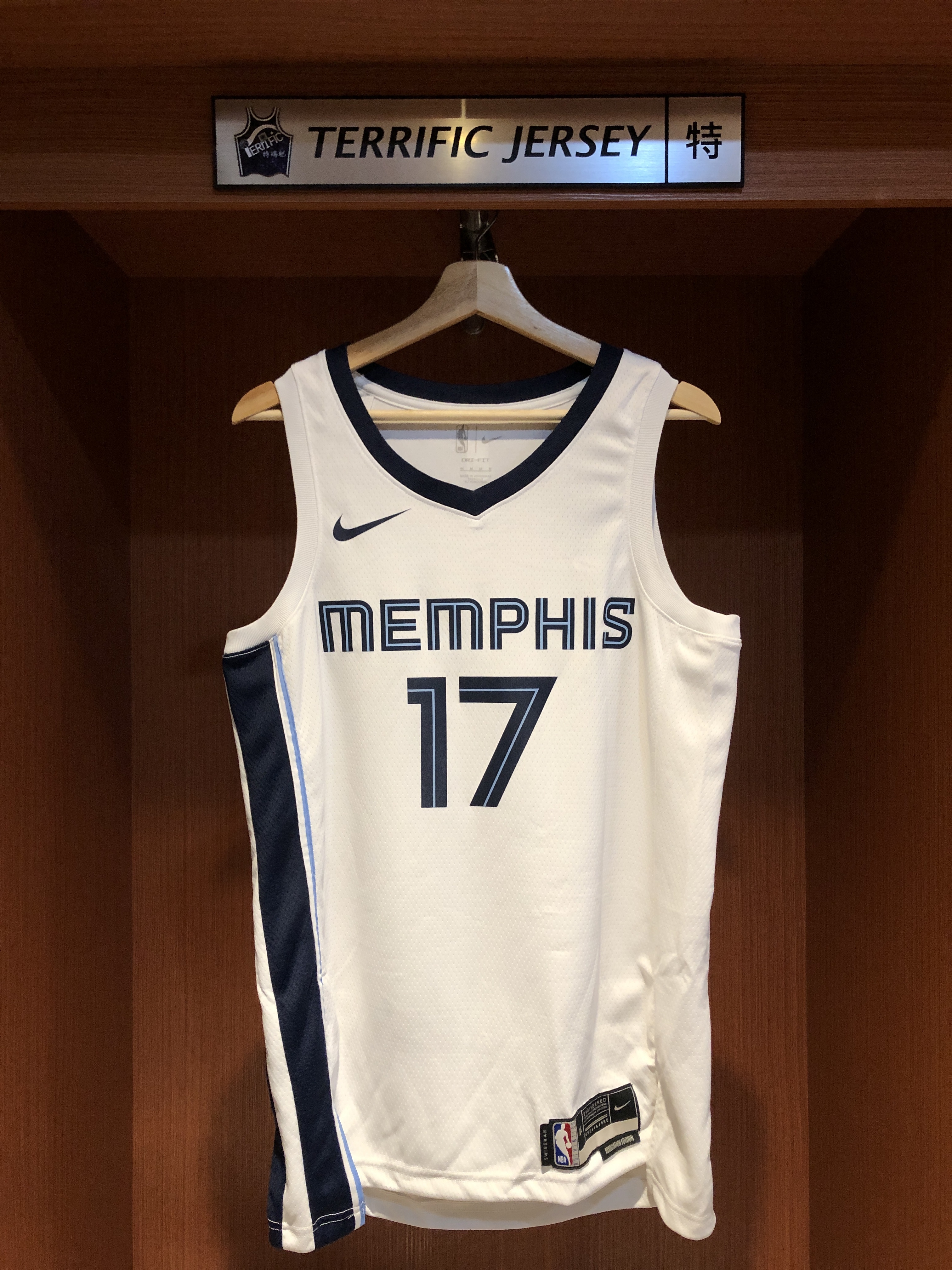 NBA球衣 Yuki Kawamura 曼菲斯灰熊白 Association Nike Swingman 球迷版 熱轉印 全新