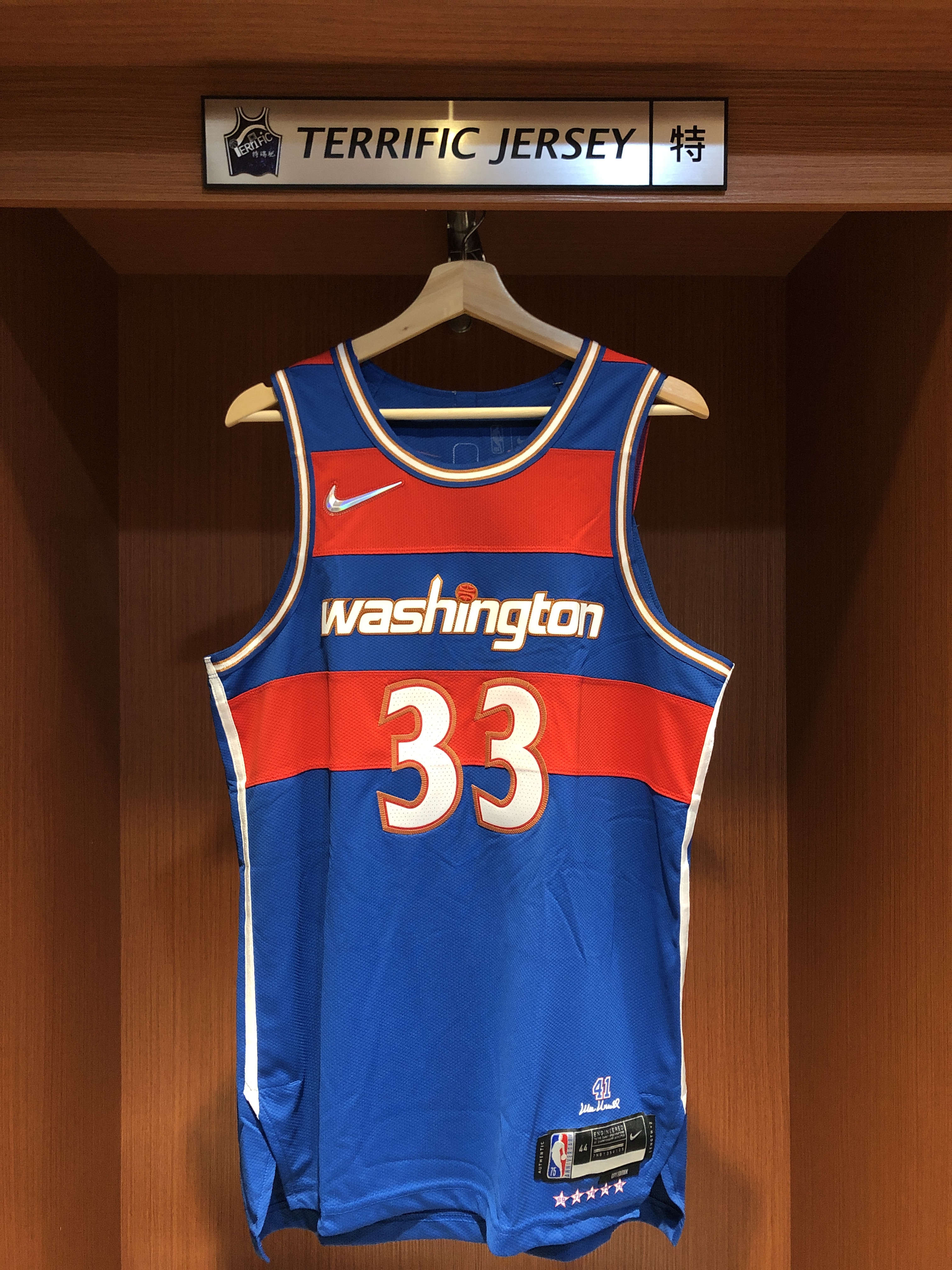 NBA球衣 Kyle Kuzma 華盛頓巫師 75周年 鑽石標 City Nike Authentic 球員版 電繡 全新