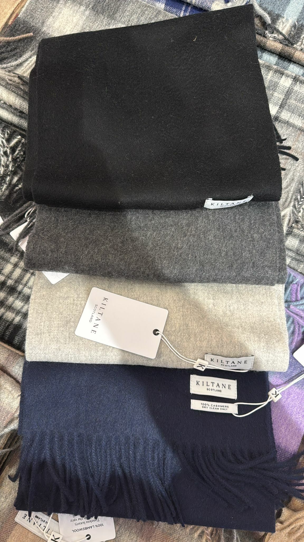 【現貨】Kiltane LL022570 100% Cashmere Scarf 頸巾