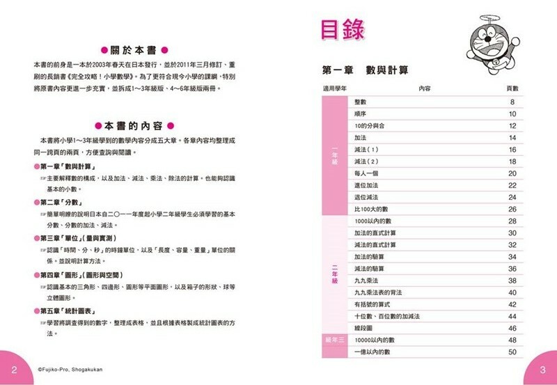 哆啦A夢數學百寶袋1：超實用數學辭典【1～3年級版】