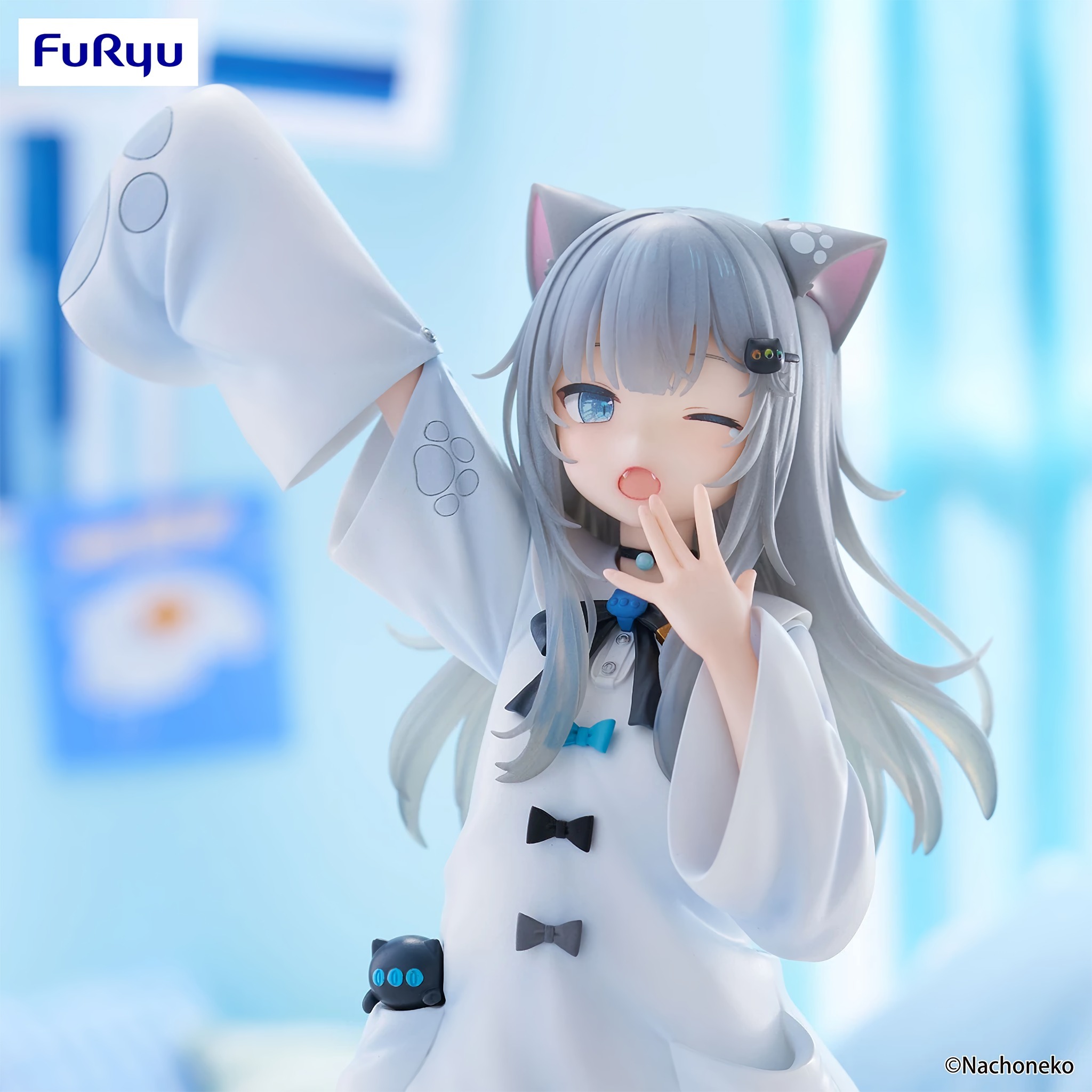 【新品未開封】Nachoneco フィギュア　FURYU 甘城なつき 預訂」Vtuber 甘城なつきNACHONEKO 1/7 FuRyu Figure (H~220mm
