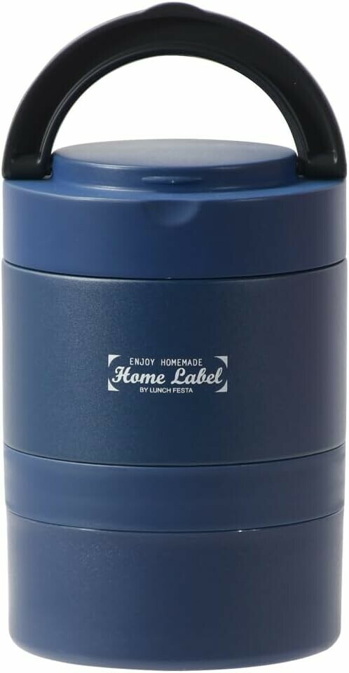 日本Pearl Life不銹鋼保溫飯壺(藍)850ML (非日本製)