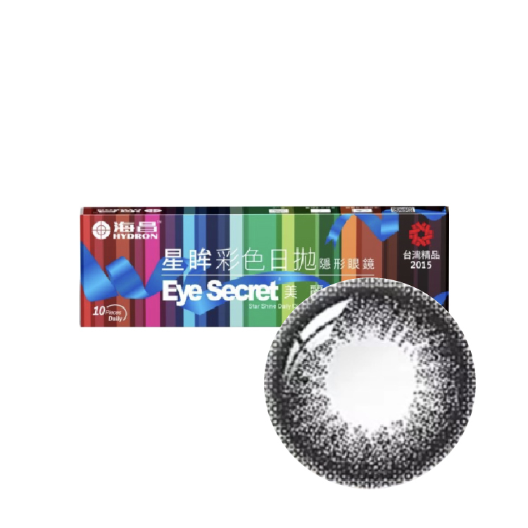 海昌星眸彩色日拋大銀河墨(10片）