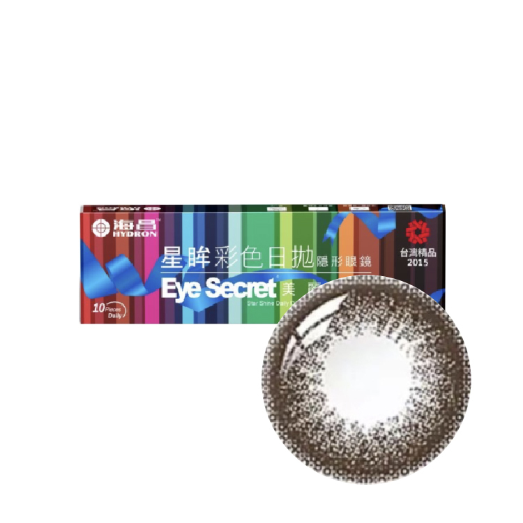 海昌星眸彩色日拋大銀河咖(10片）