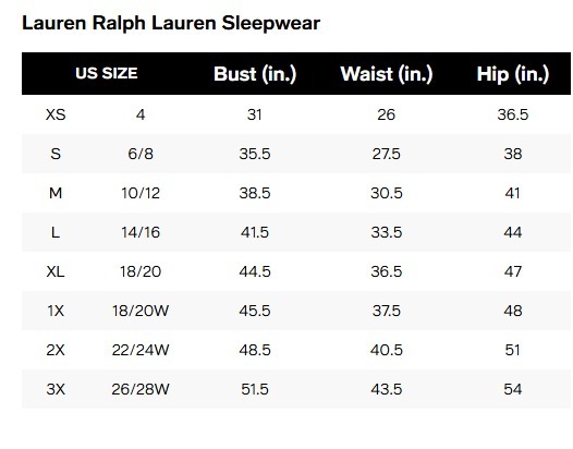 【預購】Ralph Lauren Plaid G022505 女裝睡衣套裝