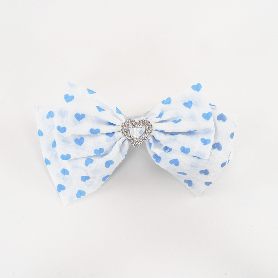 Blue Heart Hair Wrap