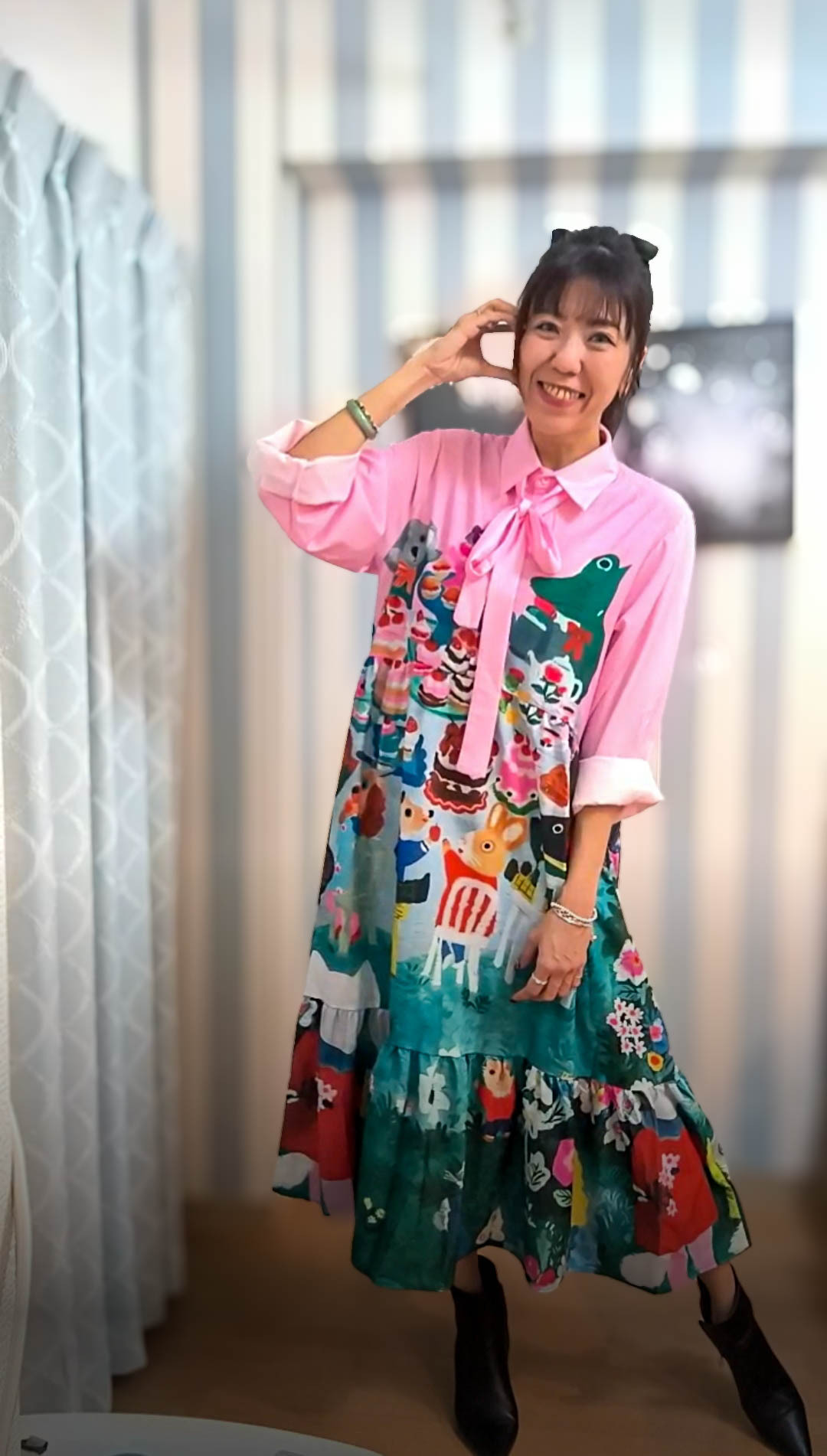 J001 RM429 ▶️洋裝 👉B:110cm W:114cm H:176cm L:115cm👈