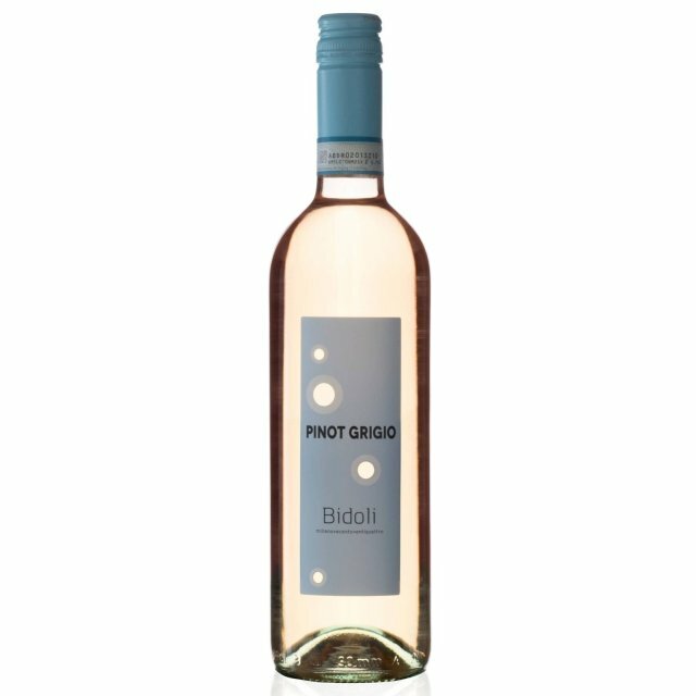 Italy Bidoli Pinot Grigio DOC Delle Venezie Blush Screw Cap (Rose) 750ml