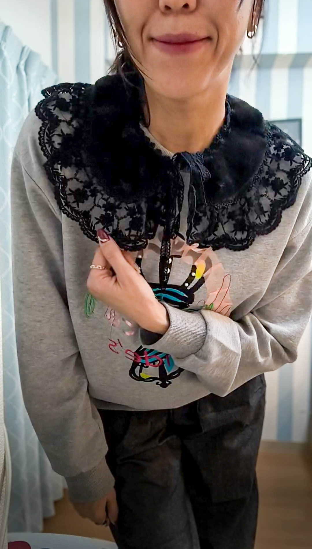 J007 RM119 ▶️領子 👉B:cm L:cm👈
