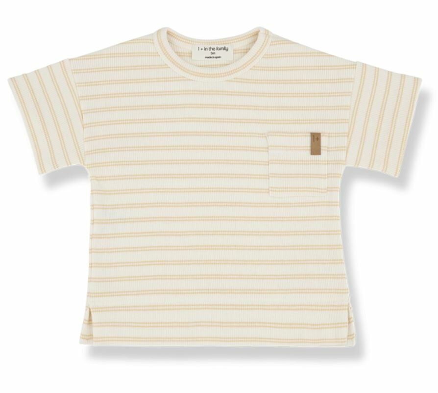 1+ in the family 羅紋橫條上衣 PAULI peach