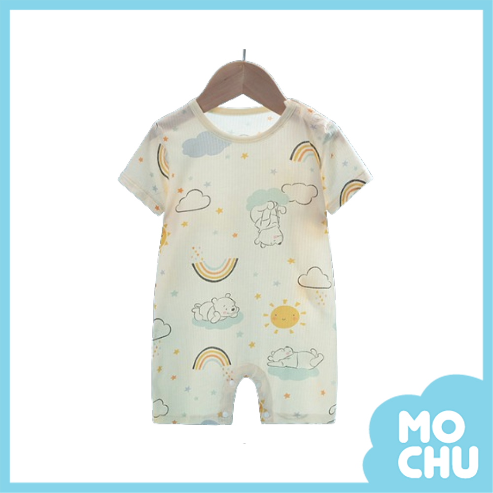 彩虹維尼短袖連身衣
