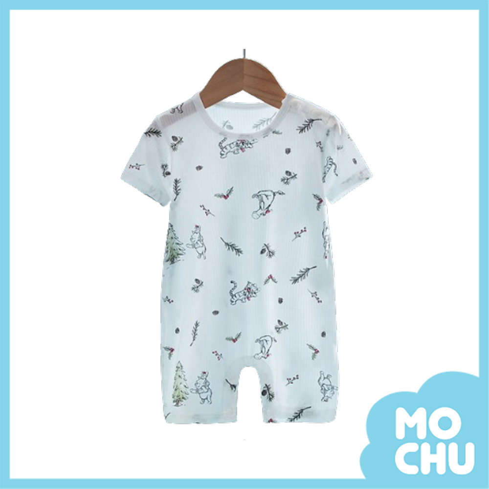 森林維尼短袖連身衣