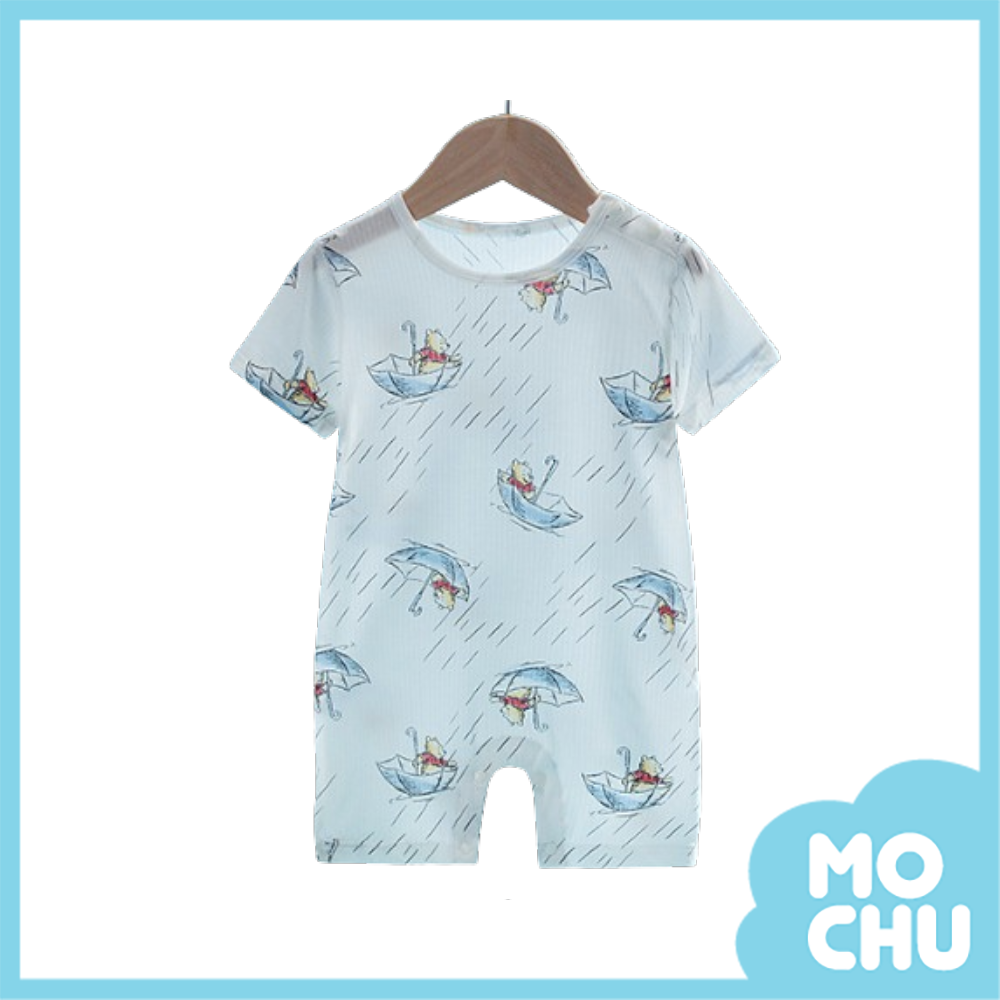 雨天維尼短袖連身衣