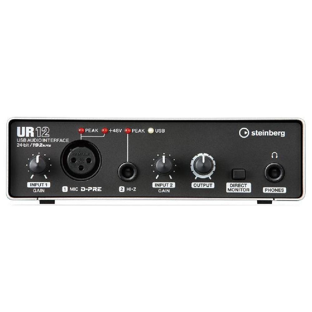 Steinberg Steinberg / UR12 2in/2out USB錄音介面(iOS可用)(2色) — 三峽錄音 / 音響｜YA! 玩音樂