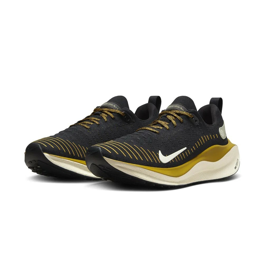 Nike ReactX Infinity Run 4 慢跑鞋 黑金 DR2665-006