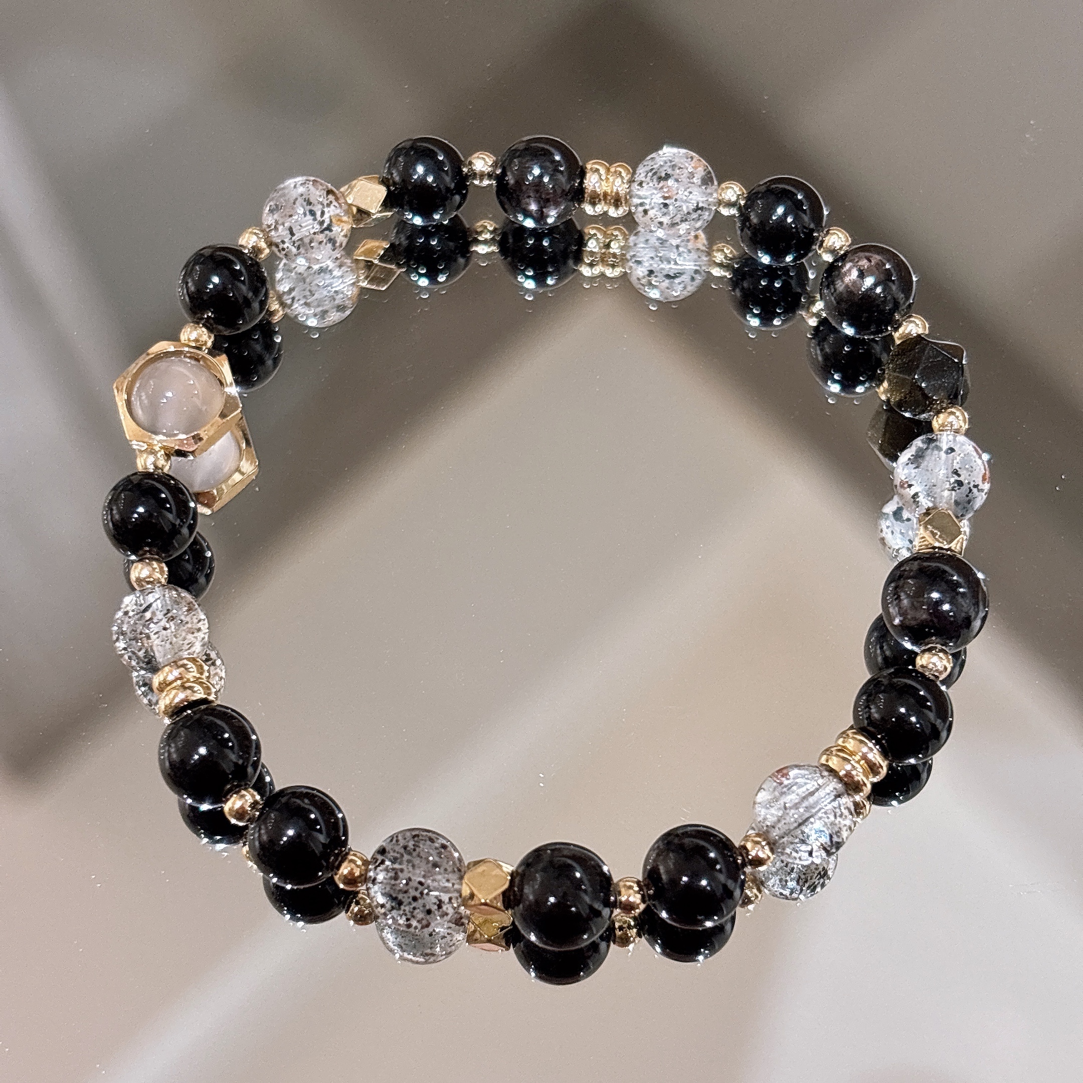 全能量提升運勢 | 黑天使 | 黑草莓金運石《彈力繩款》