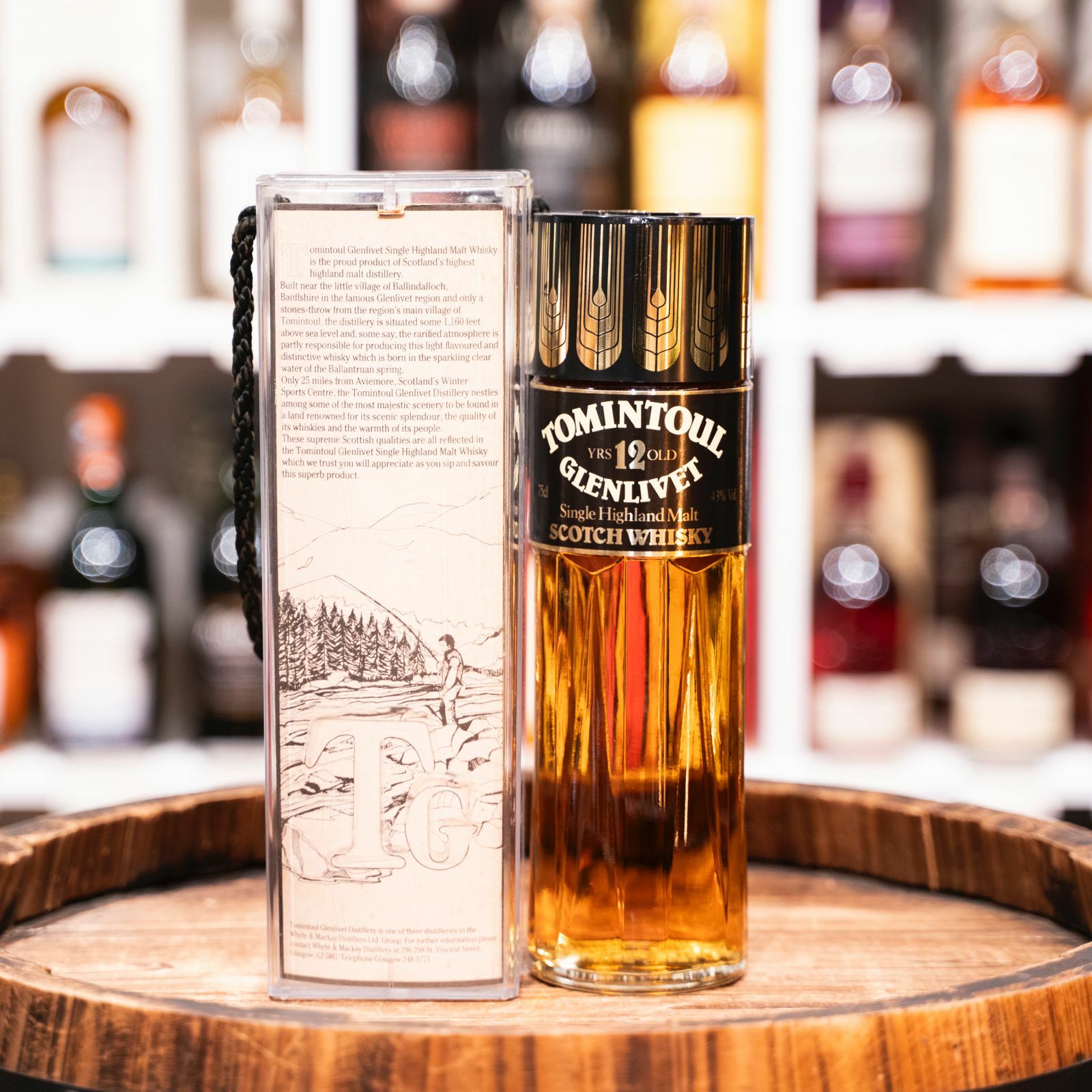 Tomintoul Glenivet 12 Year Old - Bottled 1980 - 1990s