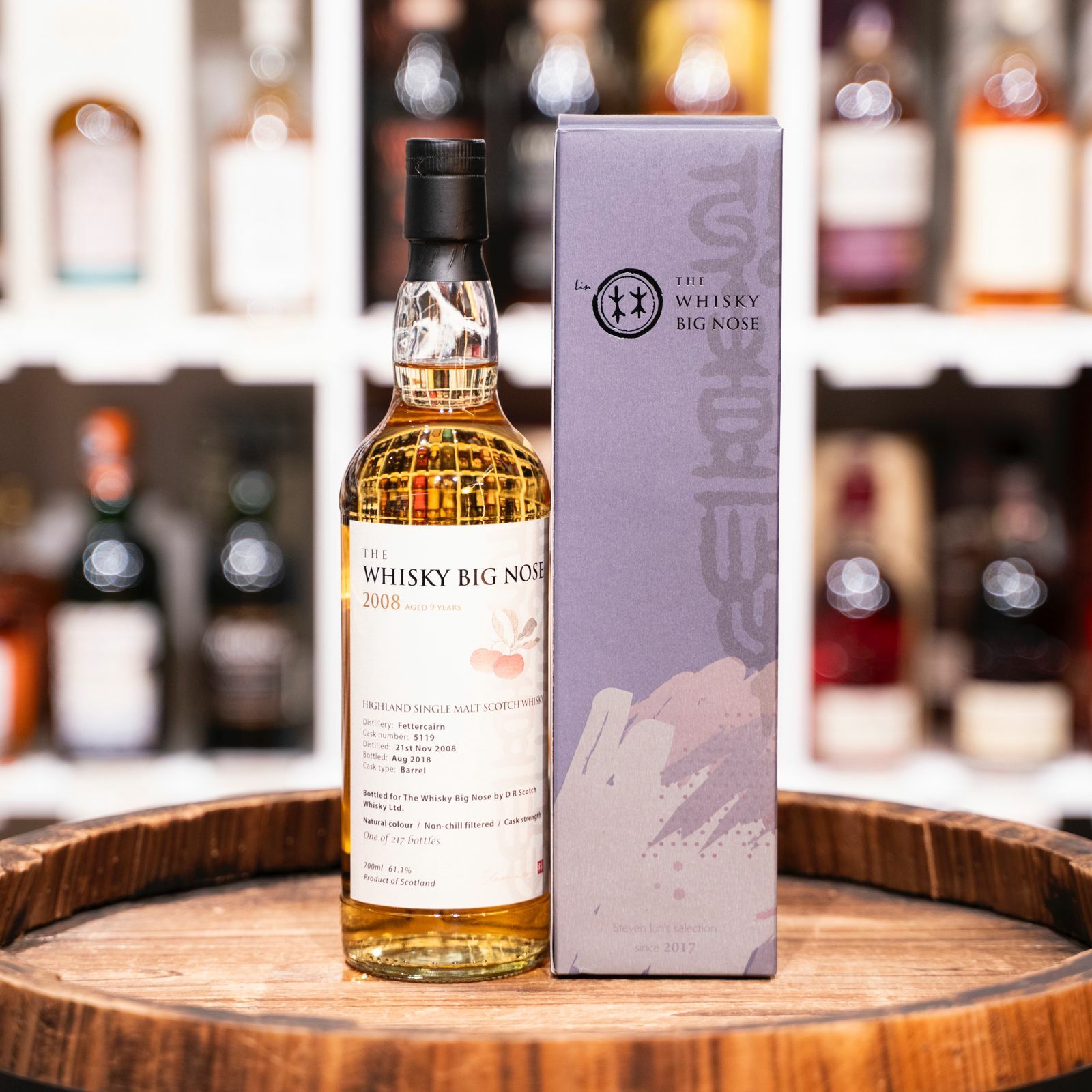 The Whisky Big Nose Fettercairn 2008 9 Years Old Cask Strength (61.1%)