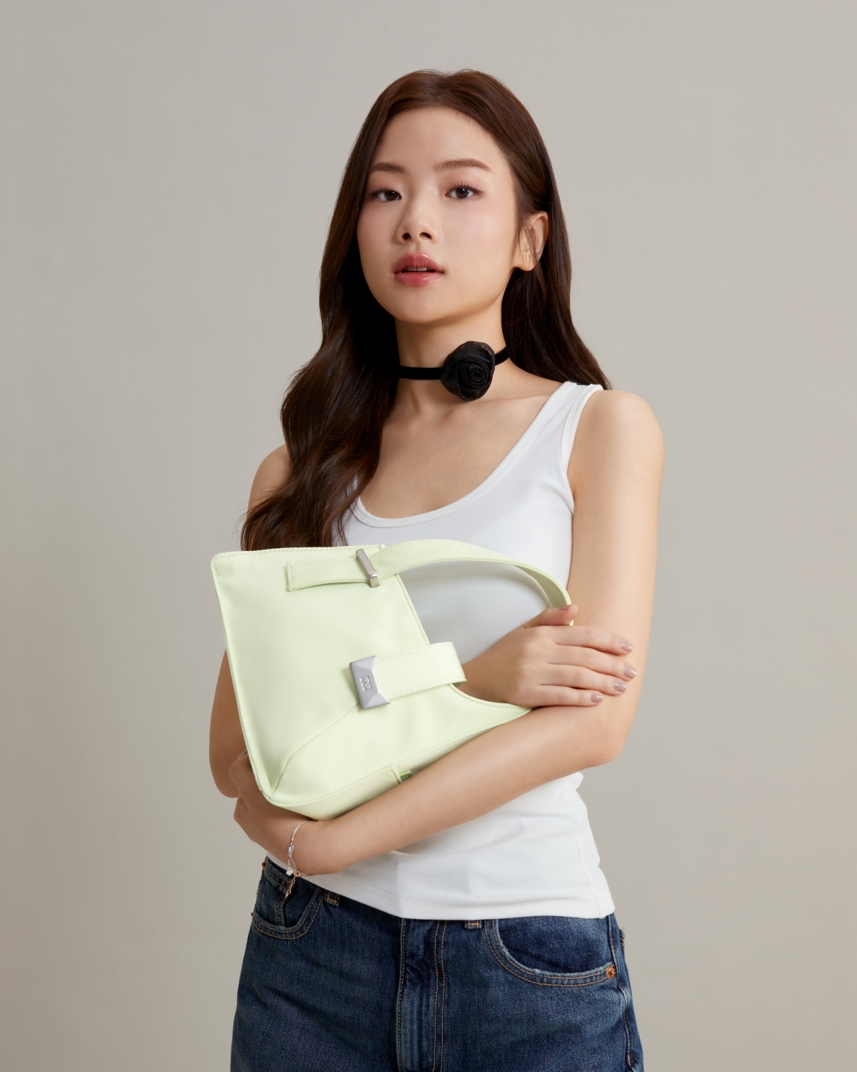 CREME 迷你熨斗手提包 - 淺綠